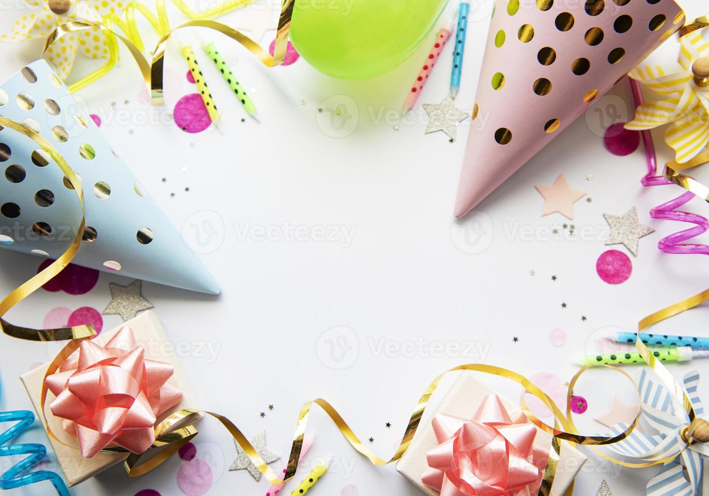 Happy birthday or party background photo