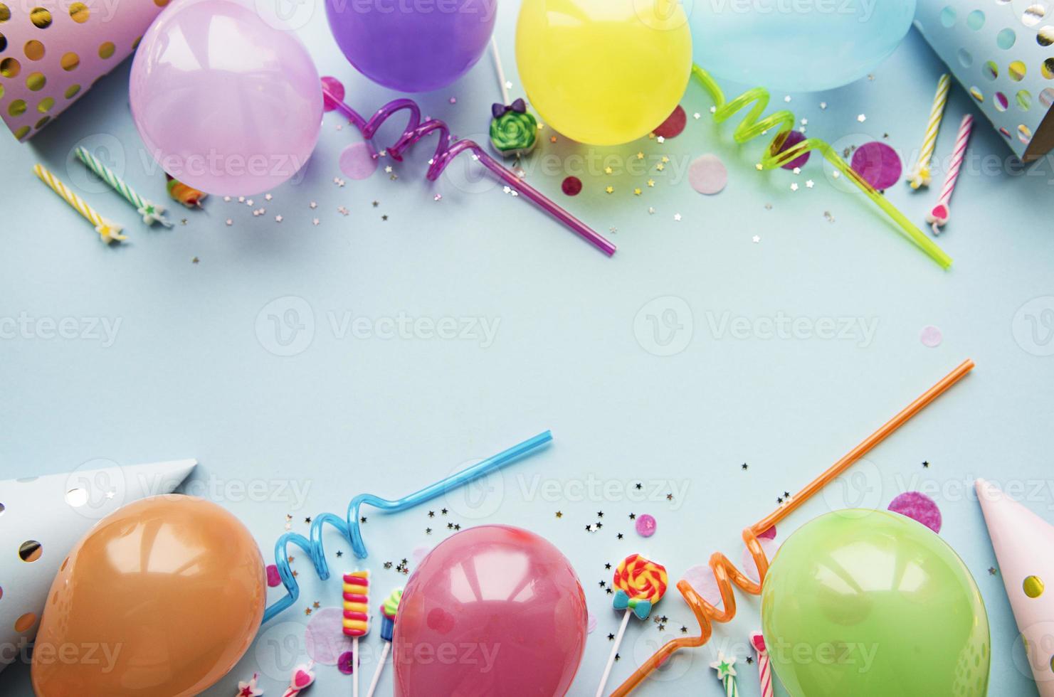 Happy birthday or party background photo