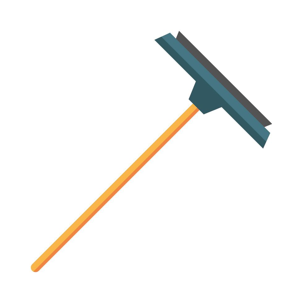 squeegee tool cleaning vector