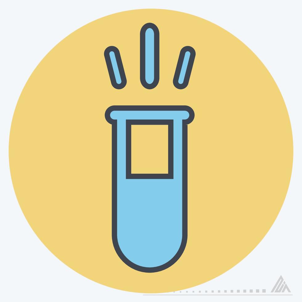 Icon Vector of Vials 5 - Color Mate Style