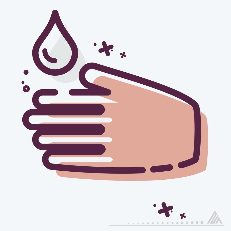Icon Vector of Wash - MBE Style