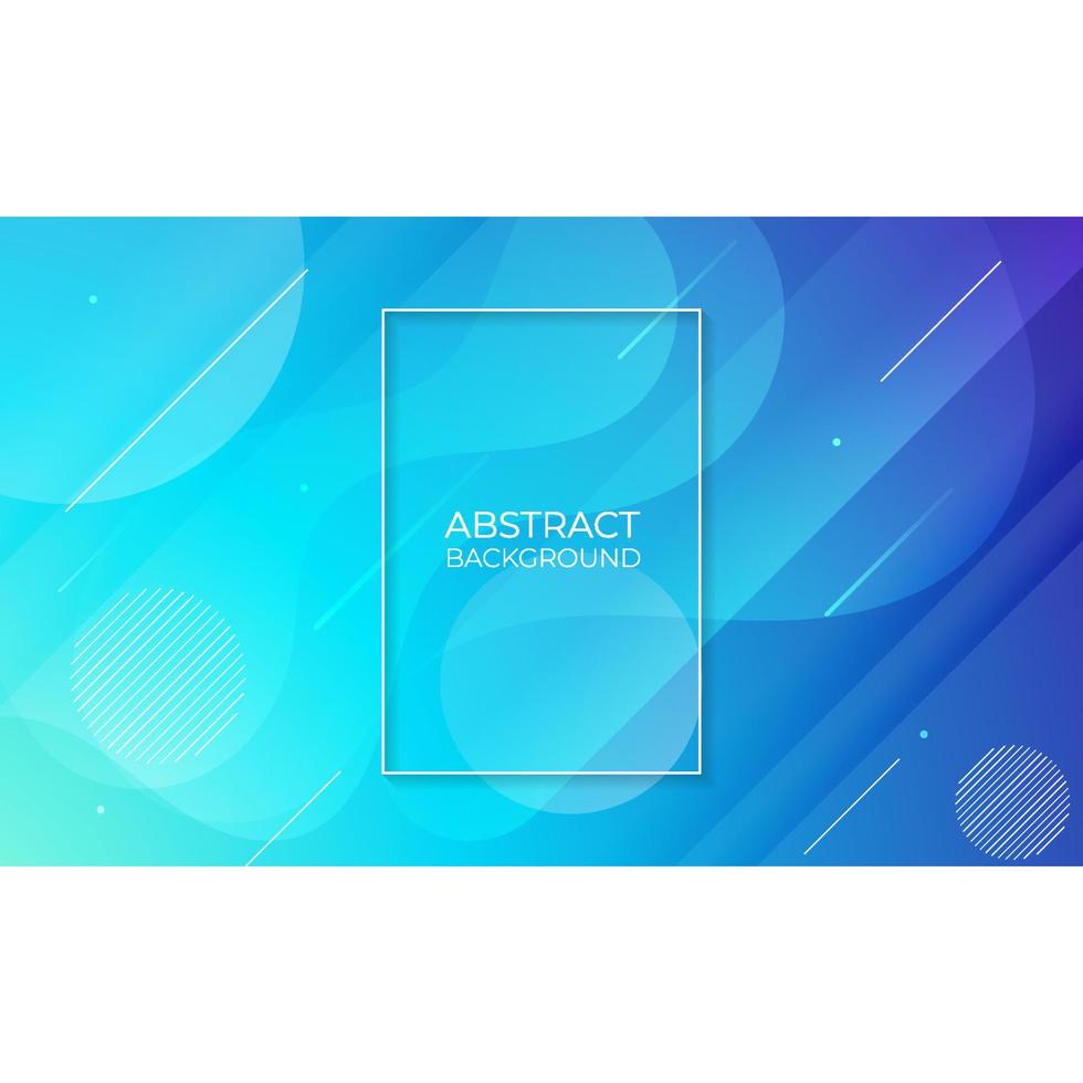 blue banner background modern design vector