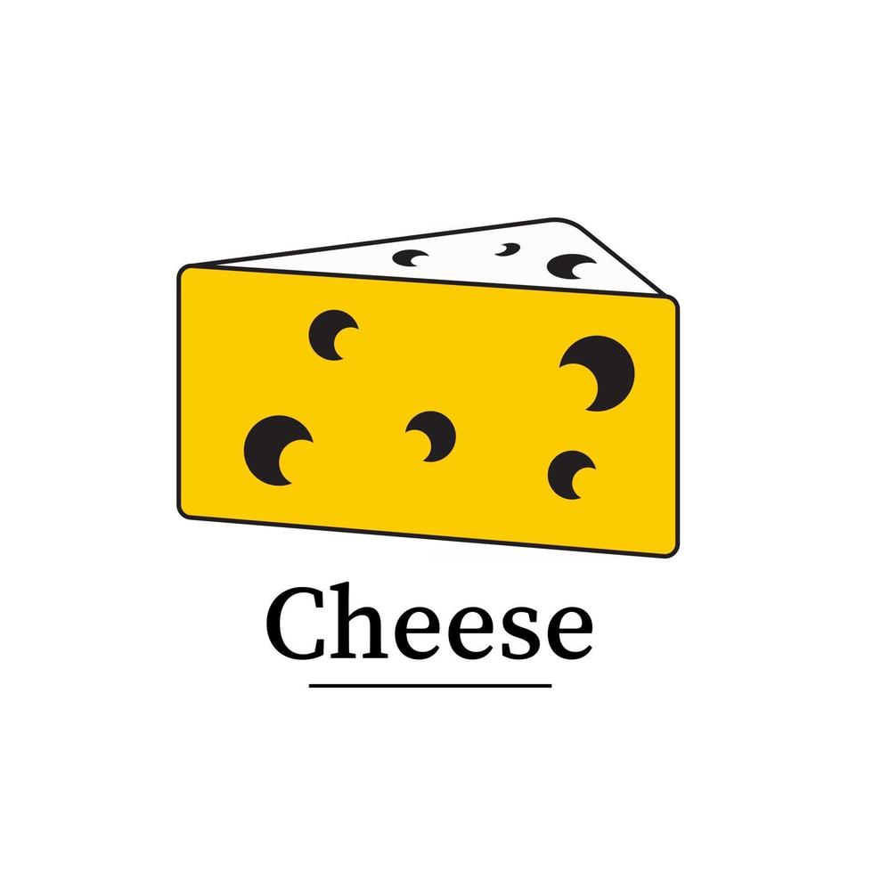 Dutch cheese low poly. Fresh, nutritious, tasty solid cheeses. vector