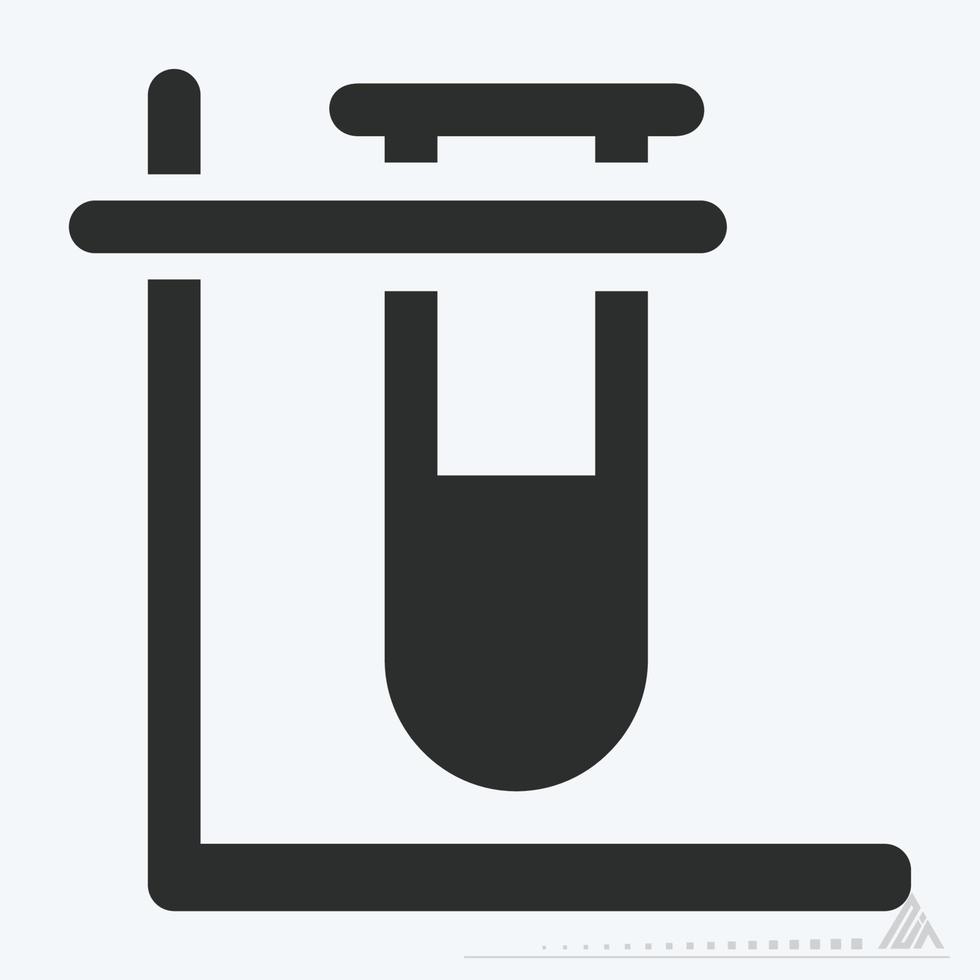 Icon Vector of Vials 4 - Glyph Style