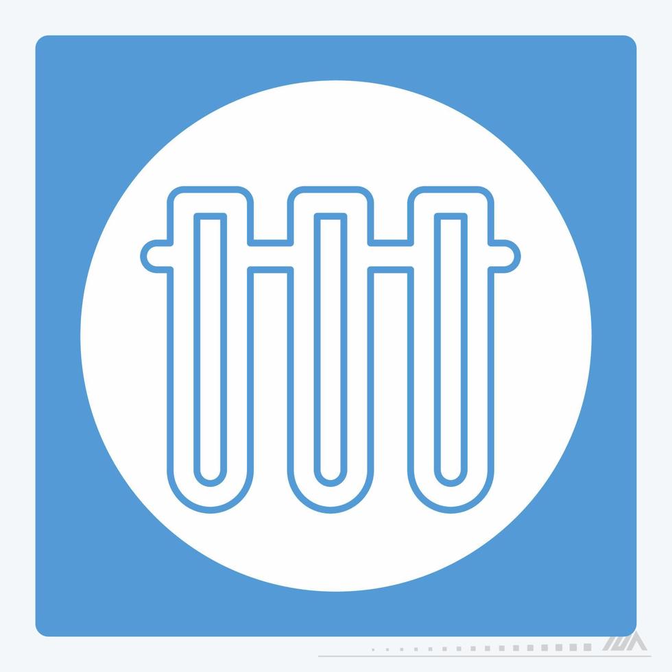 Icon Vector of Vials 2 - White Moon Style