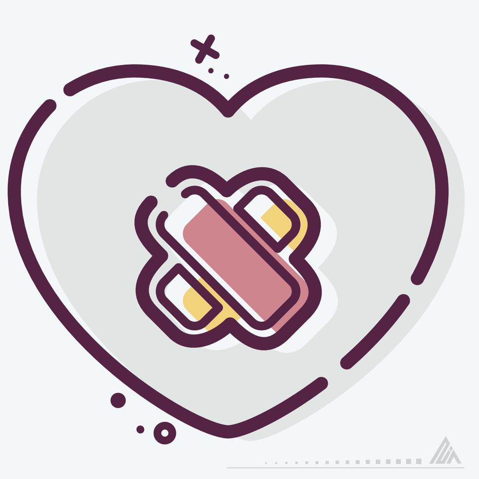 Icon Vector of Heart Surgery - MBE Style