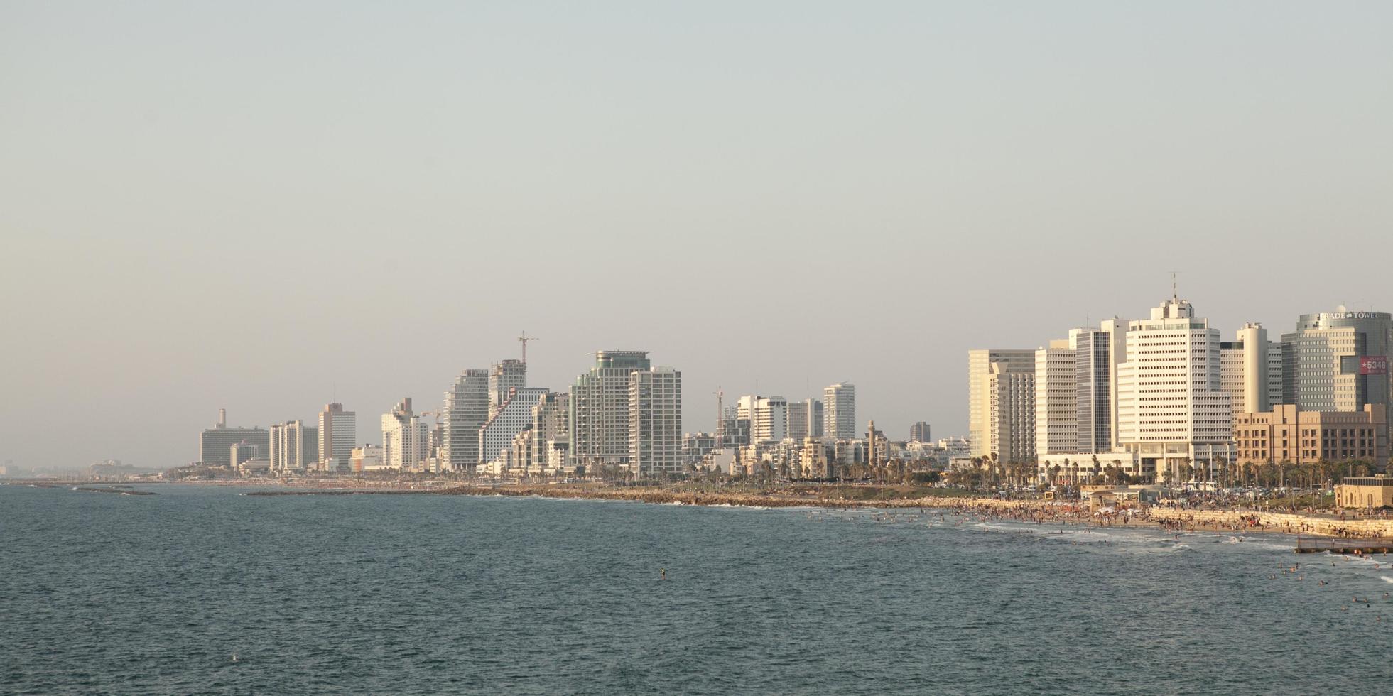 increíbles paisajes urbanos de israel, vistas de la tierra santa foto