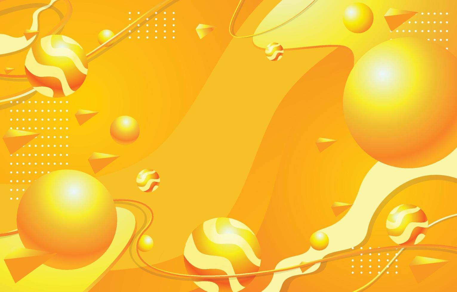 Yellow Background Concept vector