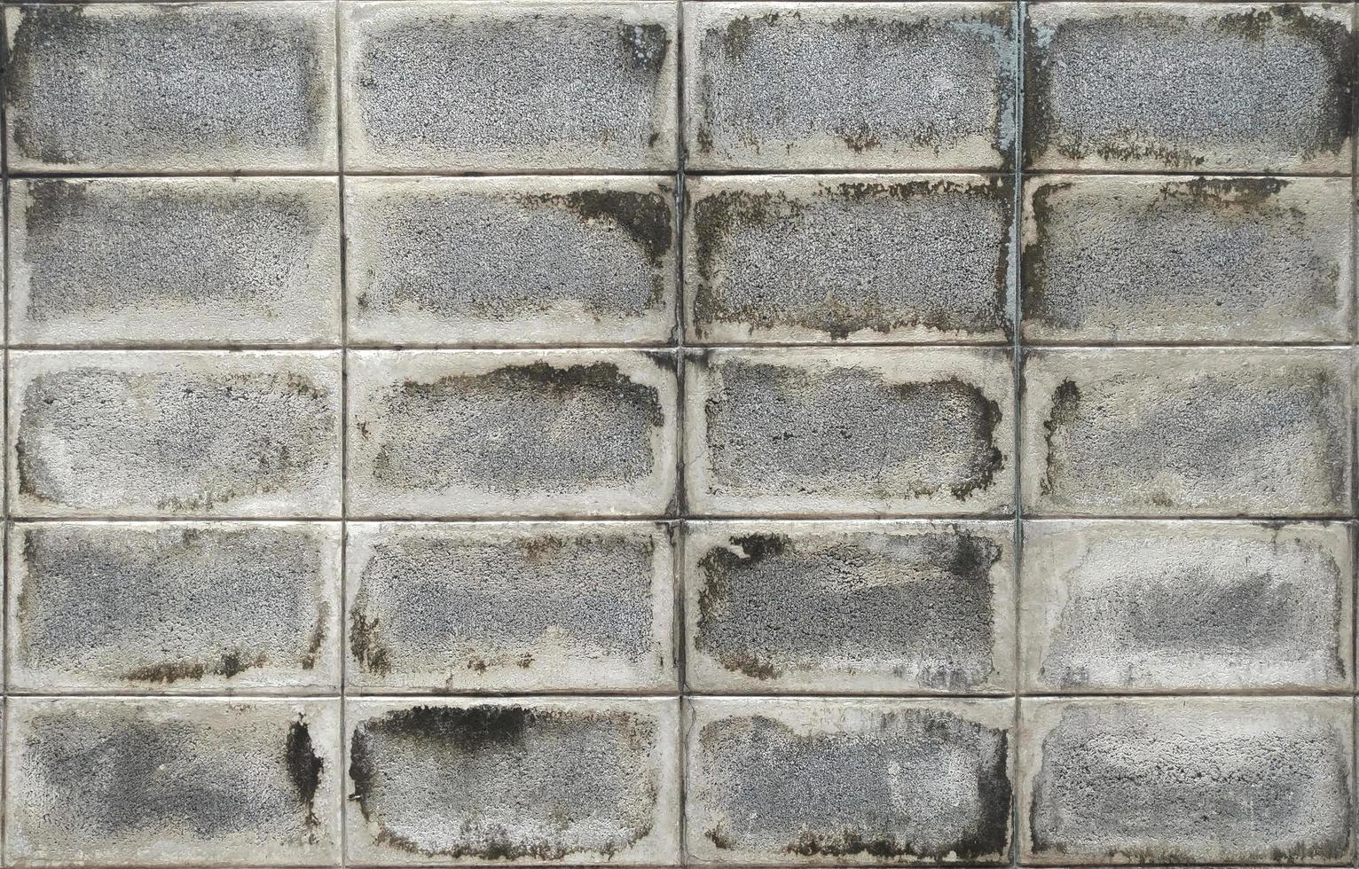 Old  concrete brick wall pattern texture background. photo