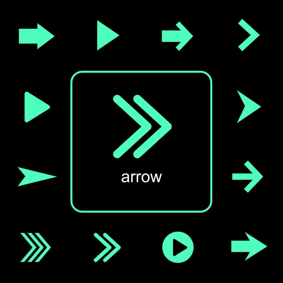 arrow icon indicating direction vector