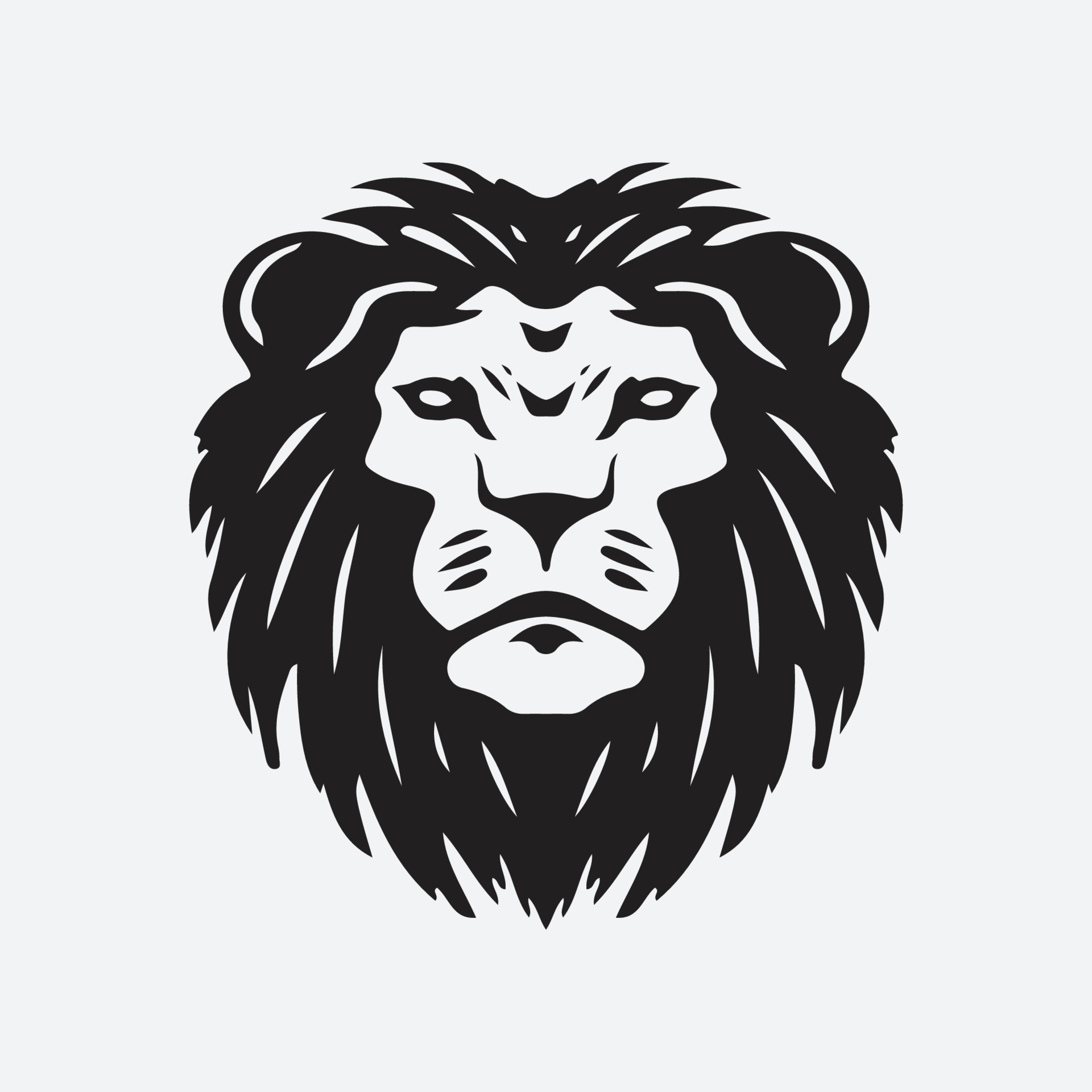 Lion head drawing 3705515 Vector Art at Vecteezy