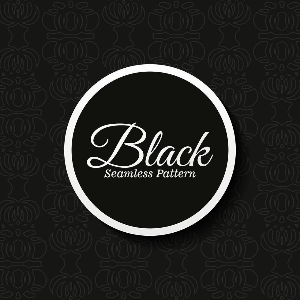 dark ethnic seamless pattern template vector