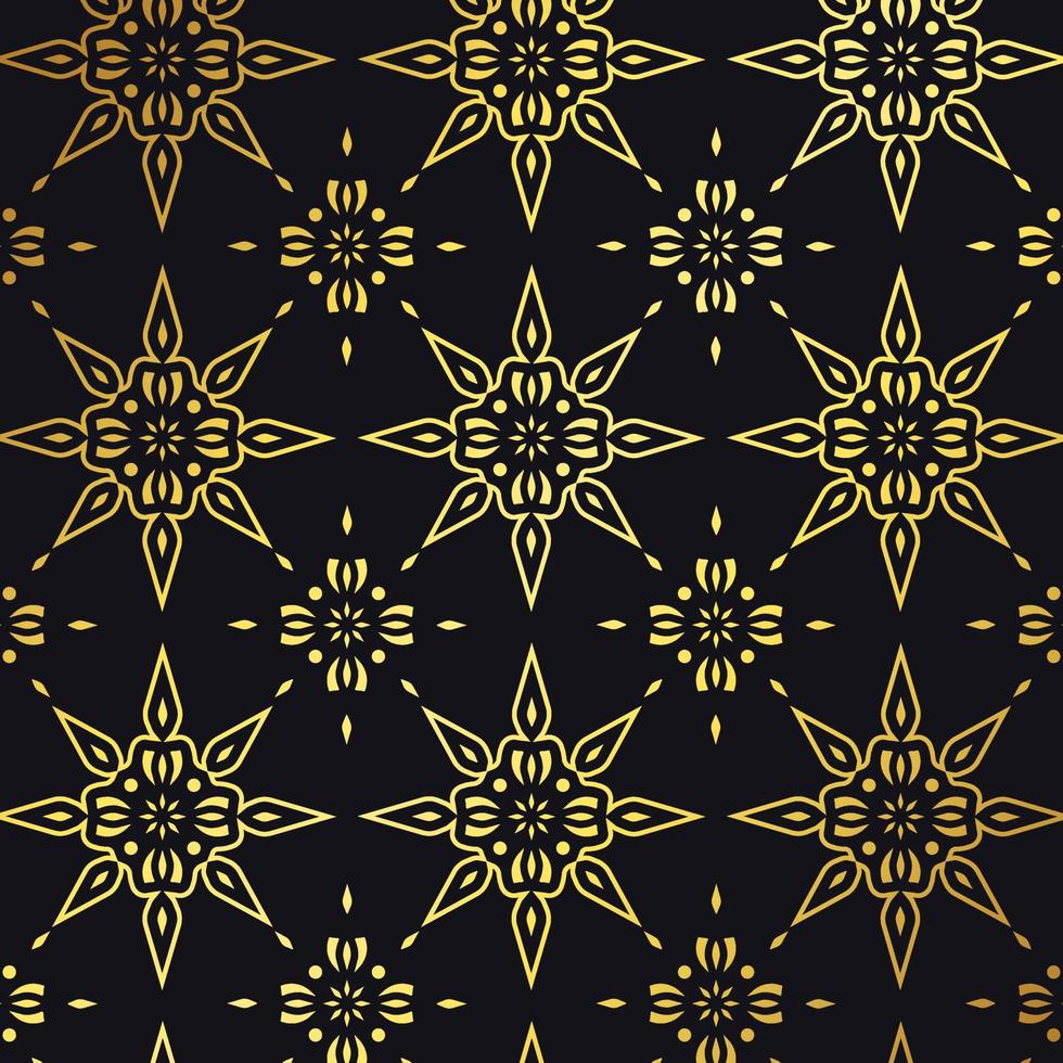 Luxury ornament pattern design background vector