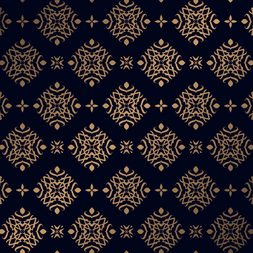 fondo de diseño de patrón de ornamento de lujo vector