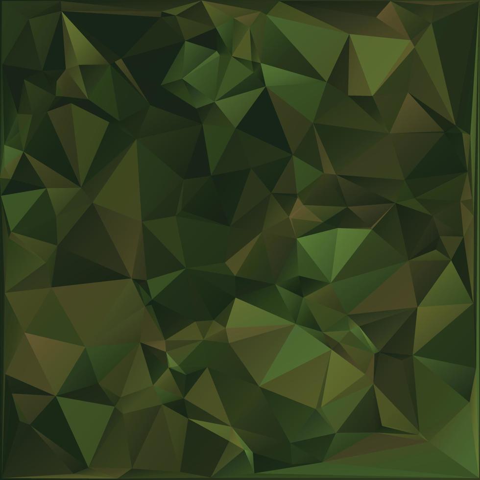 Fondo de camuflaje militar de vector abstracto hecho de formas geométricas de triángulos estilo poligonal.