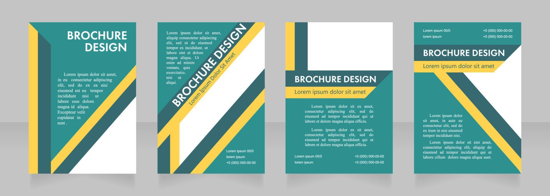 Pages Poster Templates