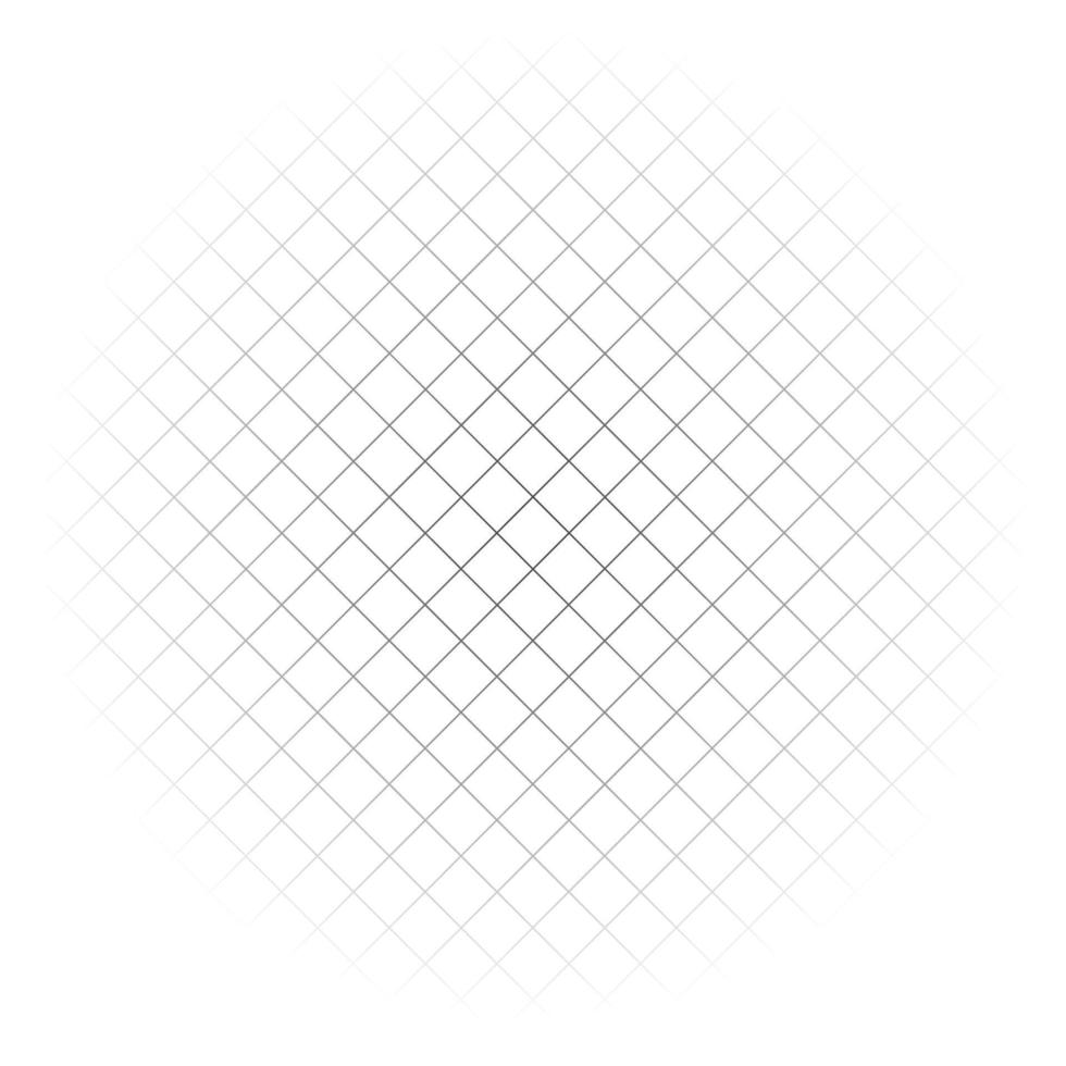 Abstract Black and White Grid Striped Geometric Pattern. Diagonal Striped Background - Vector illustration