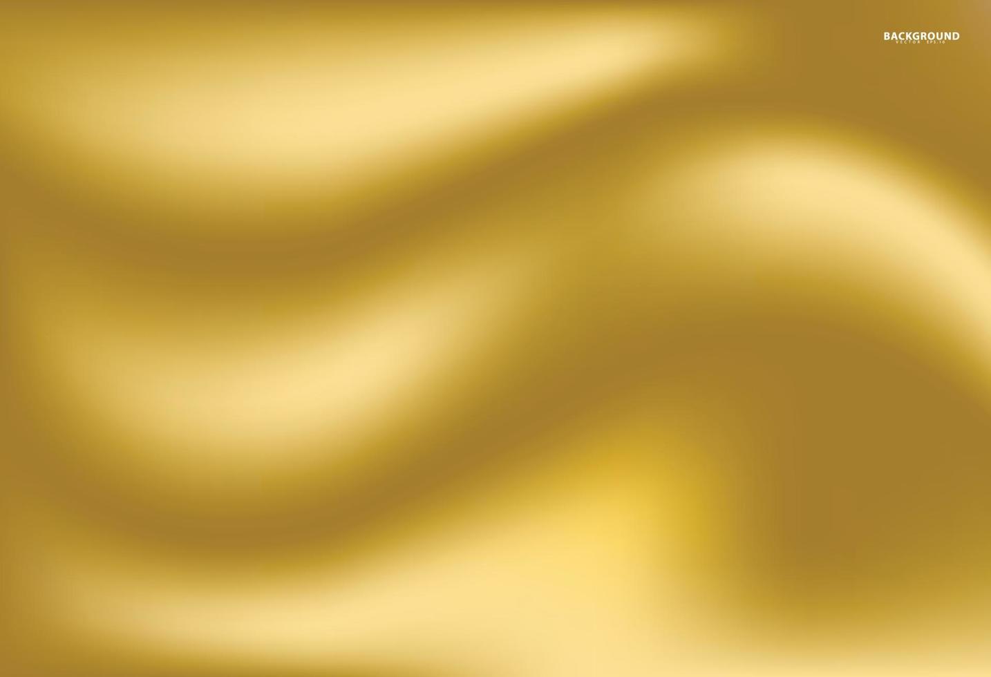 vector de oro estilo degradado borroso. Fondo de lujo de tela, ilustración abstracta para marco de lujo, cinta, banner, web, moneda y etiqueta. elegante plantilla de vector de luz y brillo