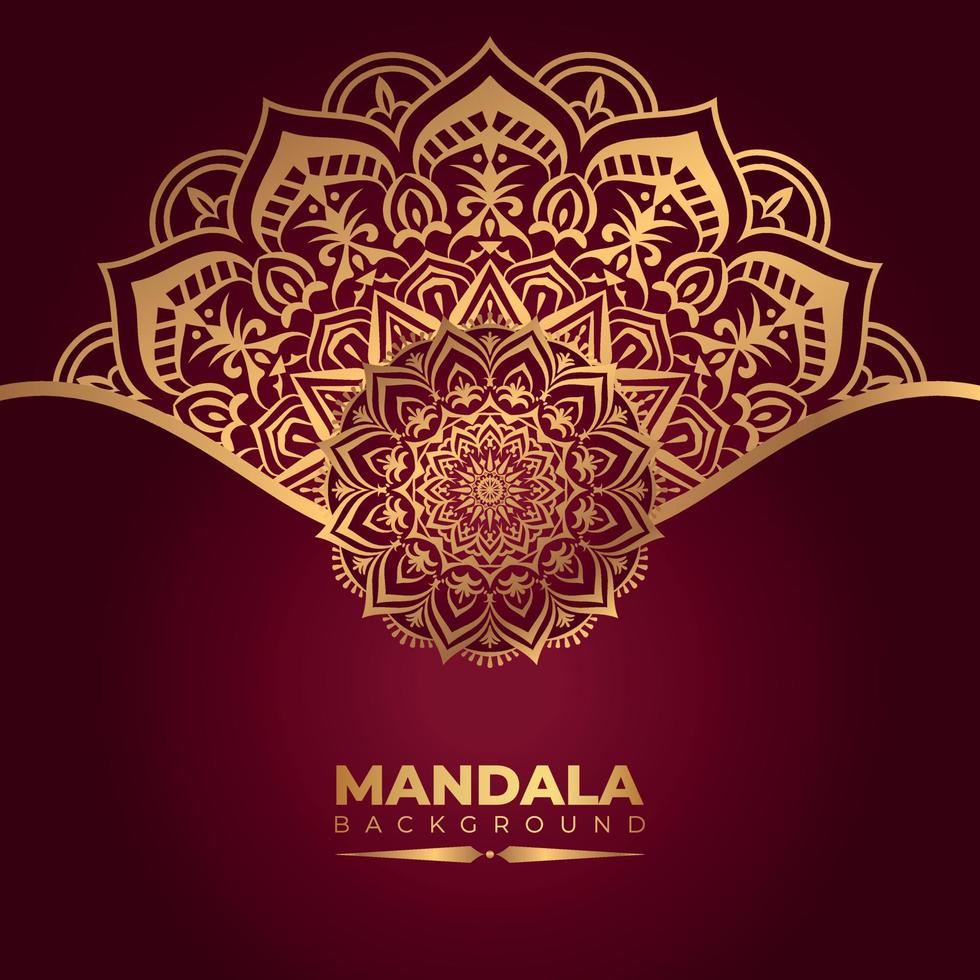 Luxury Mandala Background Design, vector