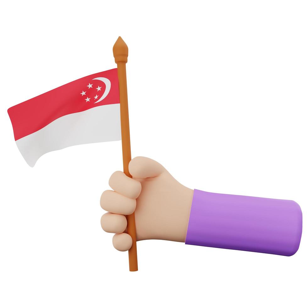 singapore national day concept photo