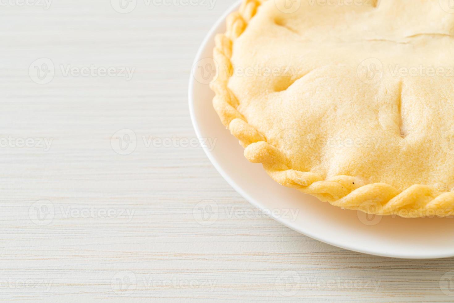 Toddy palm pies on plate photo