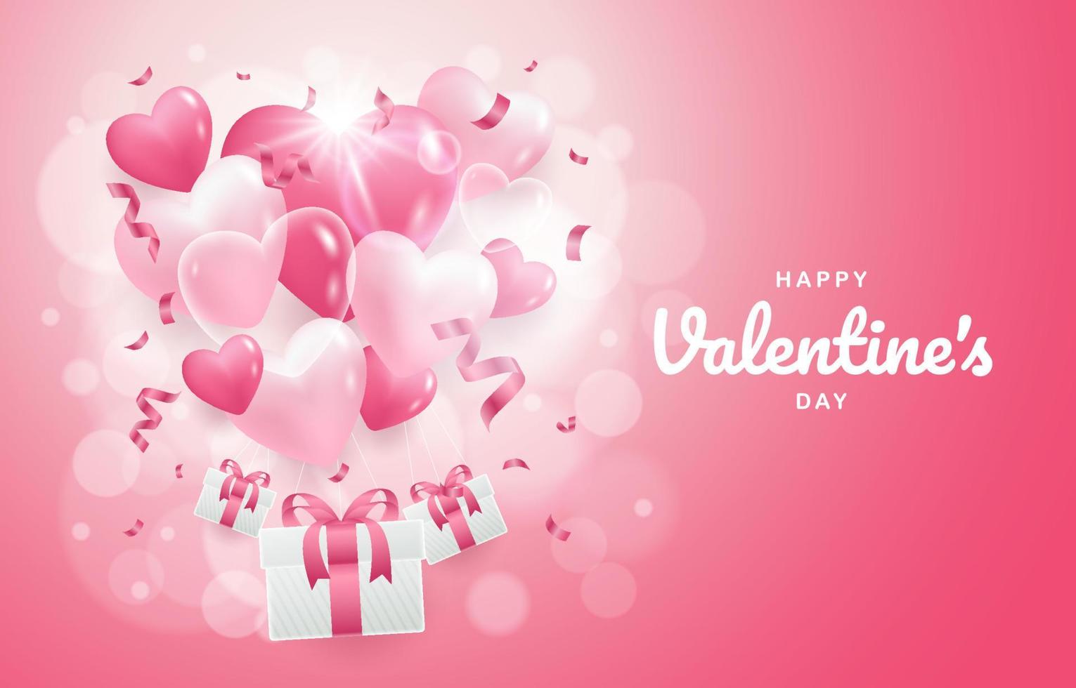 Happy Valentines Background vector