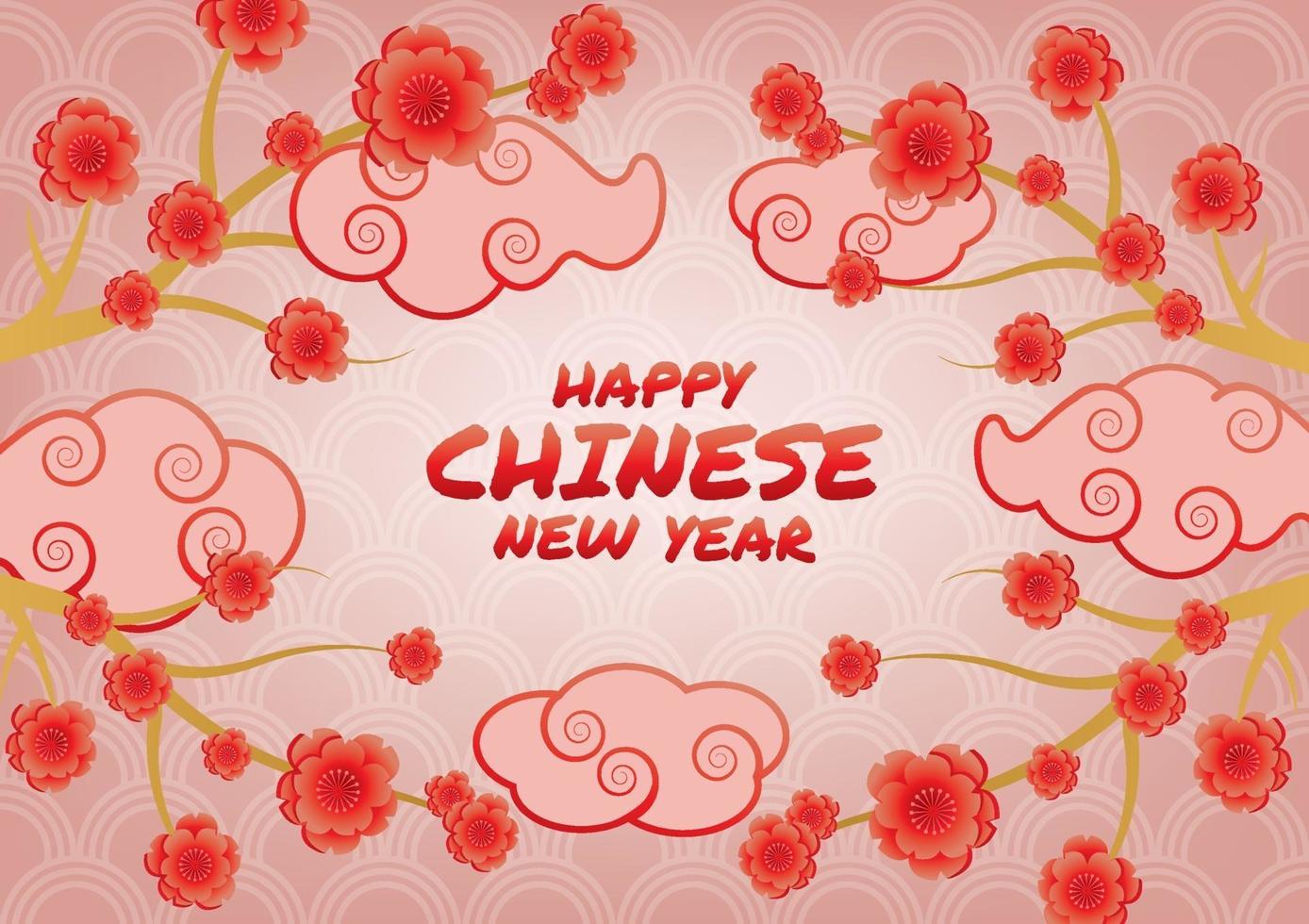 chinese new year vector background