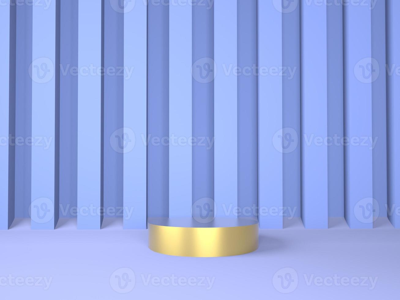 Product podium on pastel background 3d. Abstract minimal geometry concept. Studio stand platform theme. Exhibition and business marketing presentation stage. photo