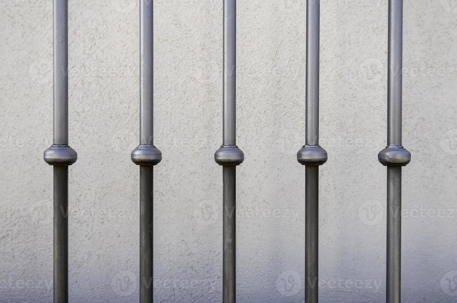 Wrought iron railing photo