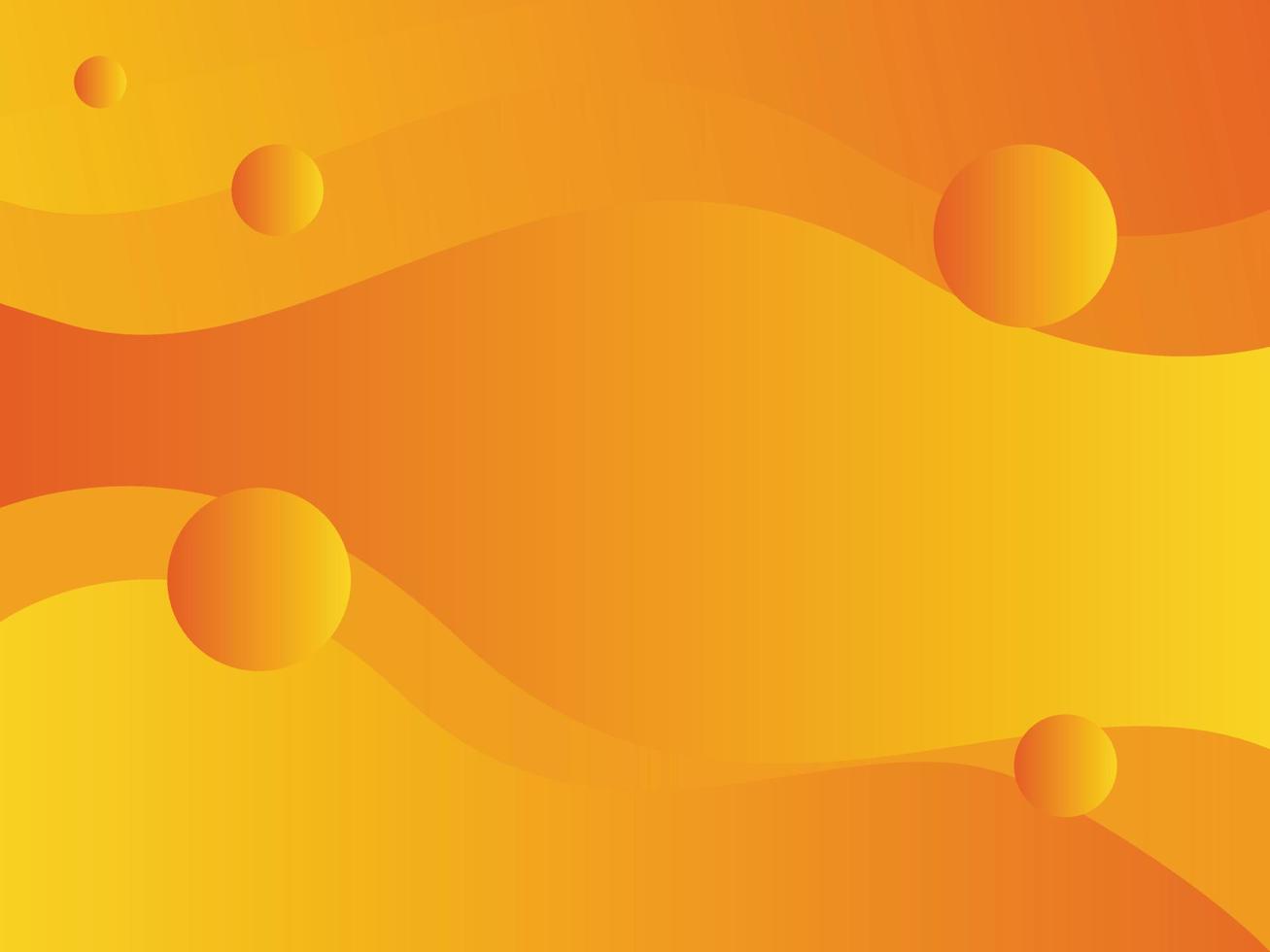 simple orange background vector