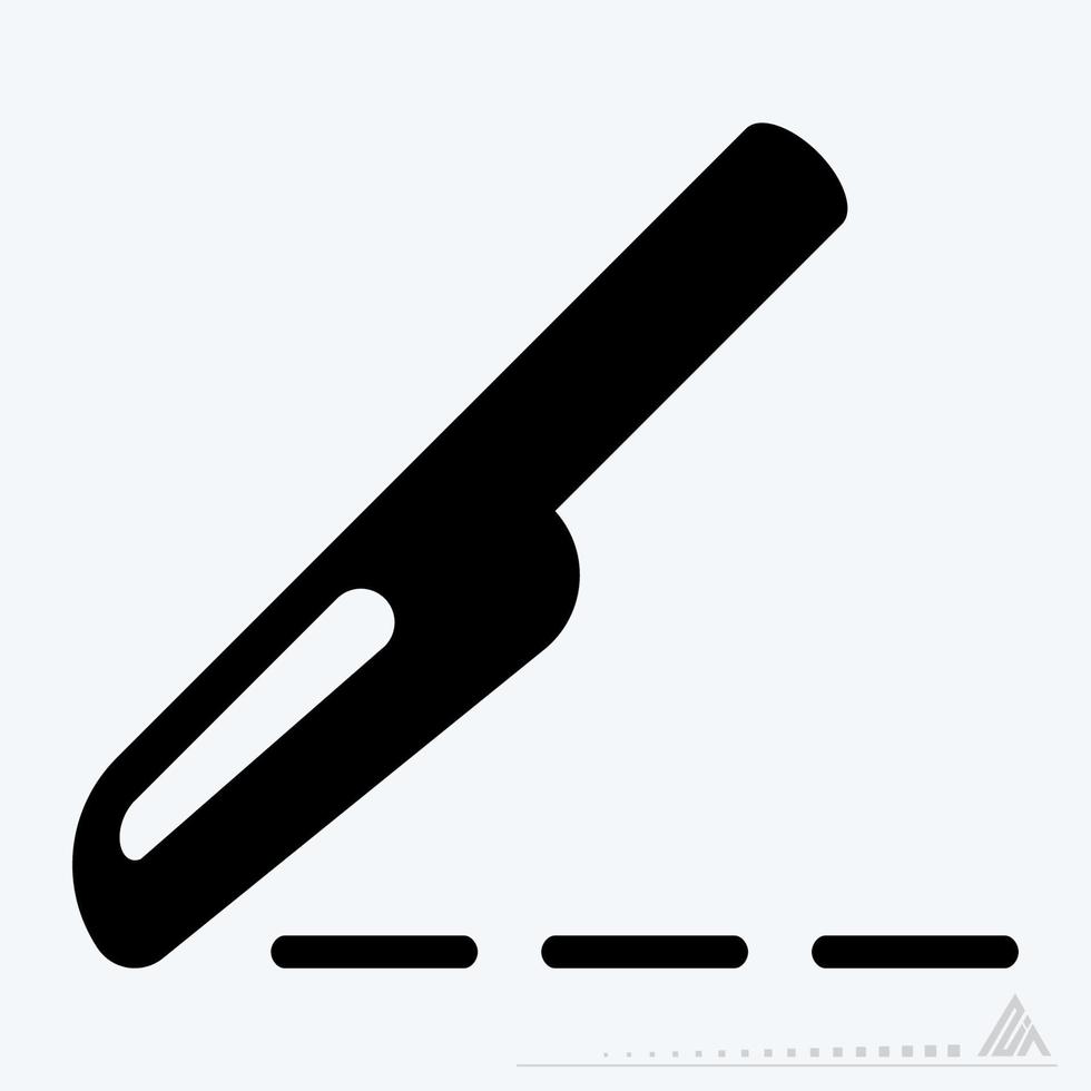 Icon Vector of Surgery - Glyph Style