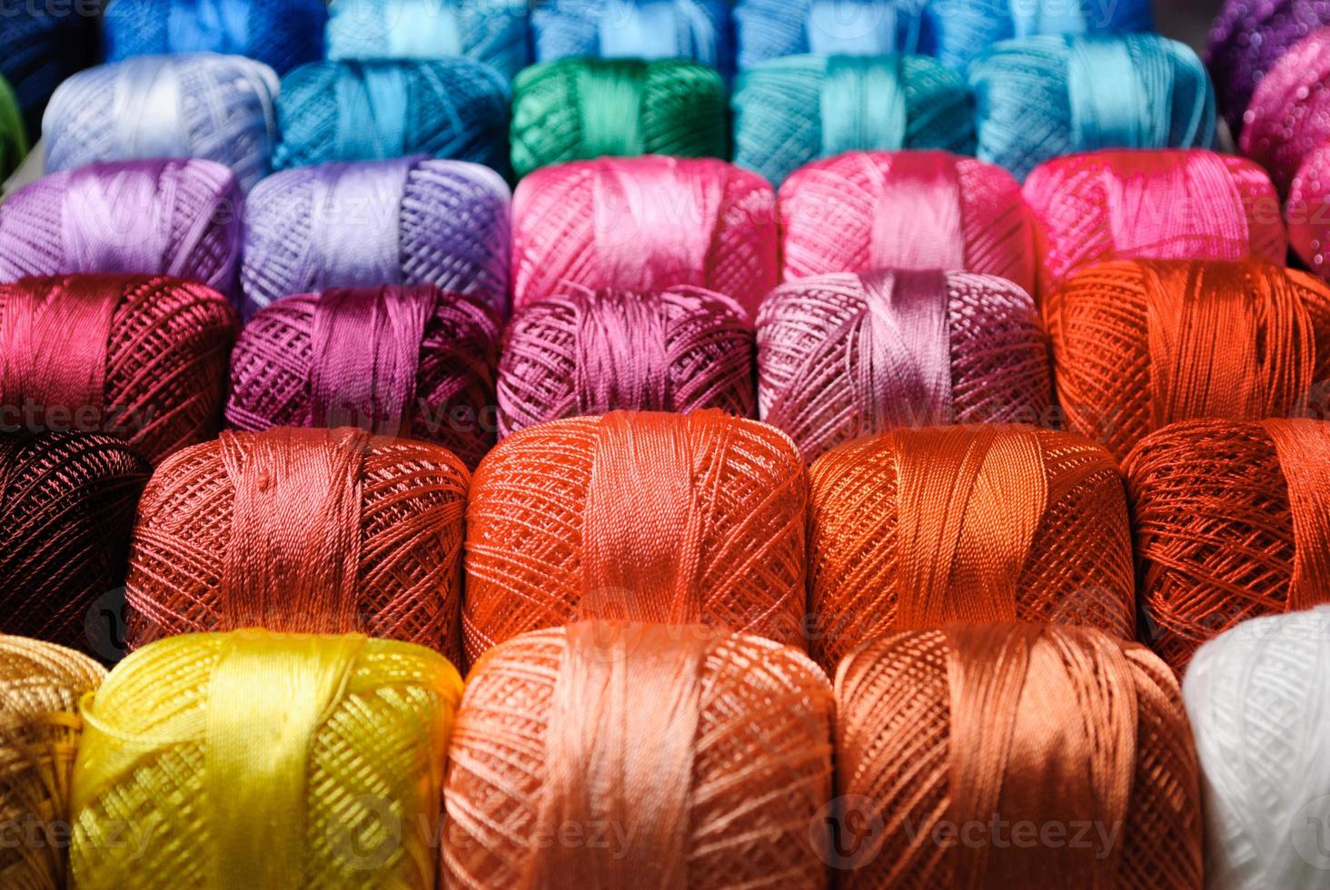 color threads pattern photo