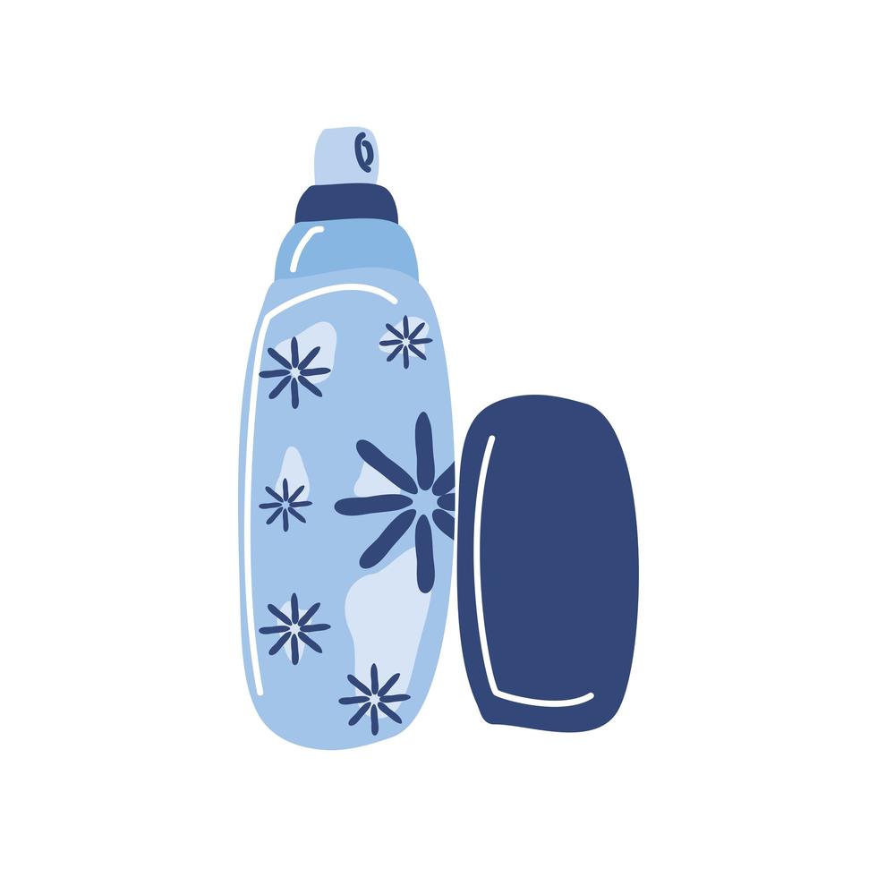 deodorant floral aroma vector