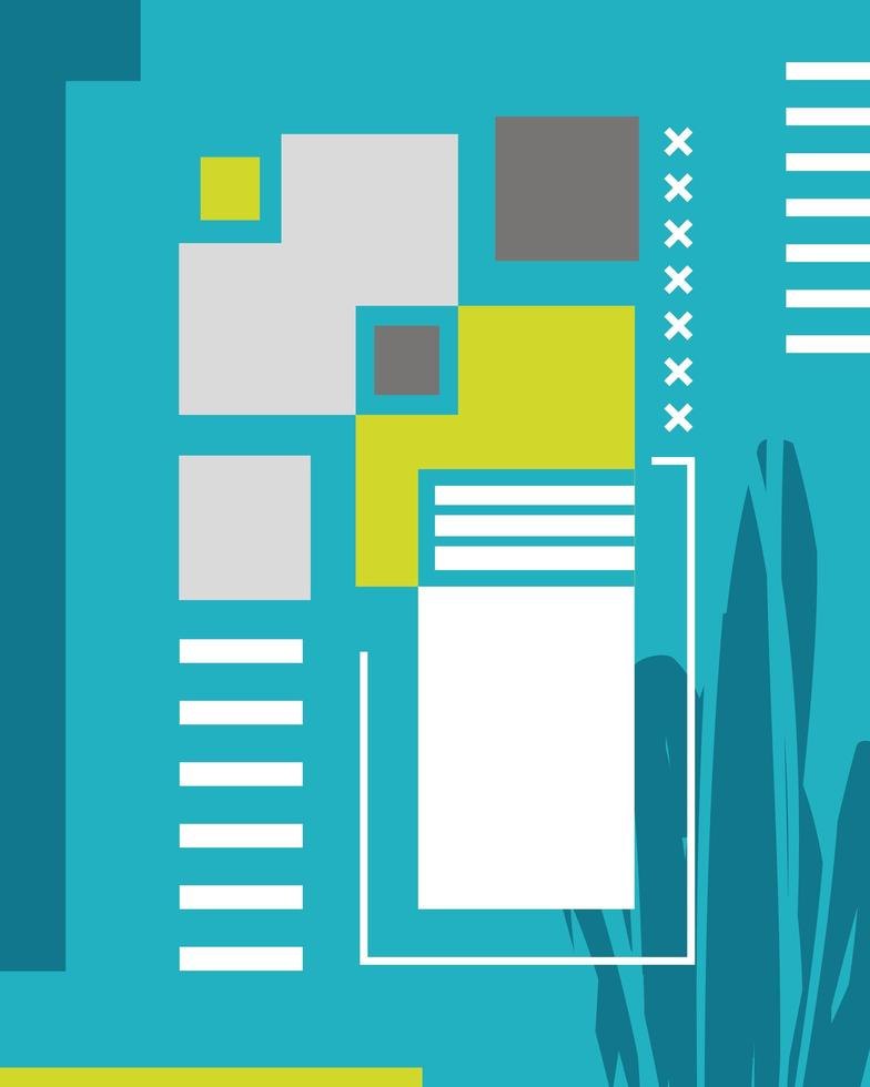 abstract cover template vector
