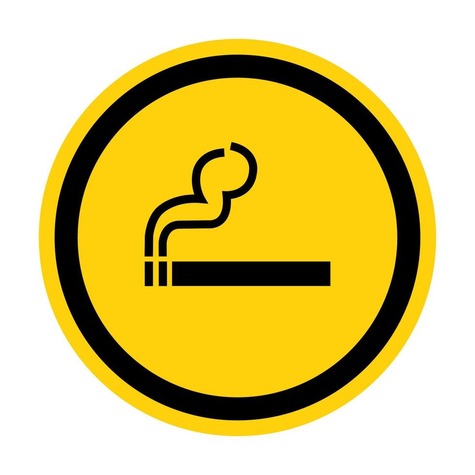 No Smoking Symbol Sign Isolate On White Background,Vector Illustration EPS.10 vector