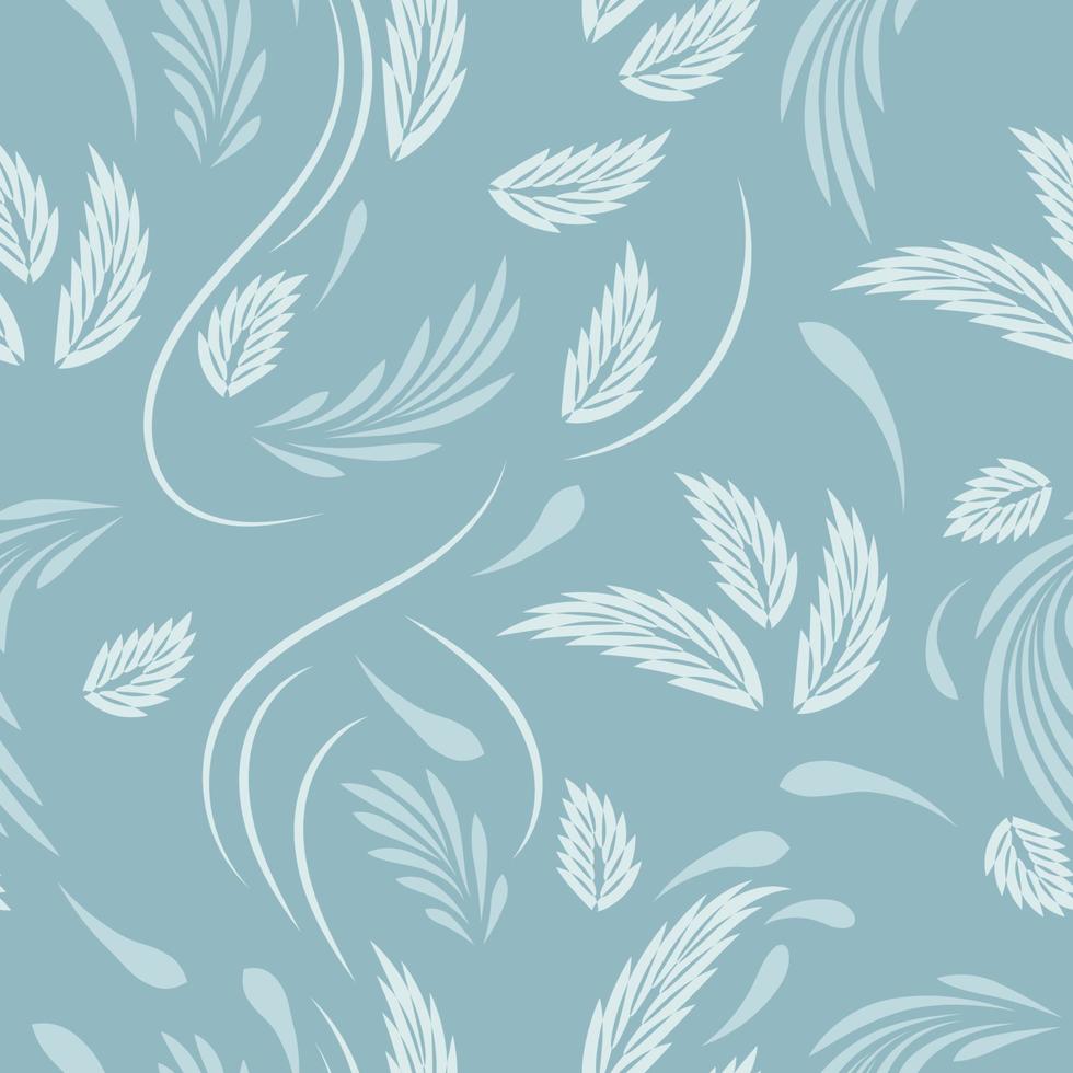 Folk flowers pattern Floral surface design Seamless pattern vector
