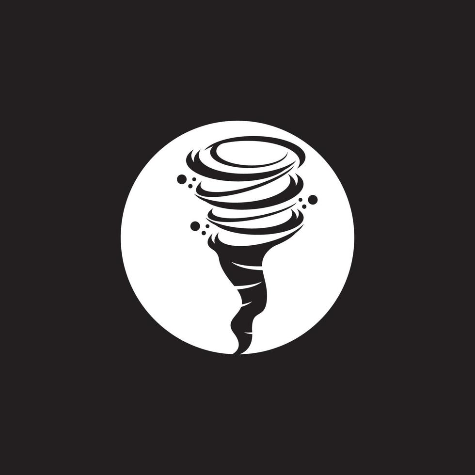 Tornado symbol vector illustration