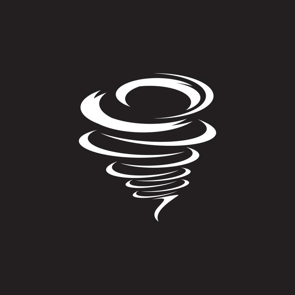 Tornado symbol vector illustration