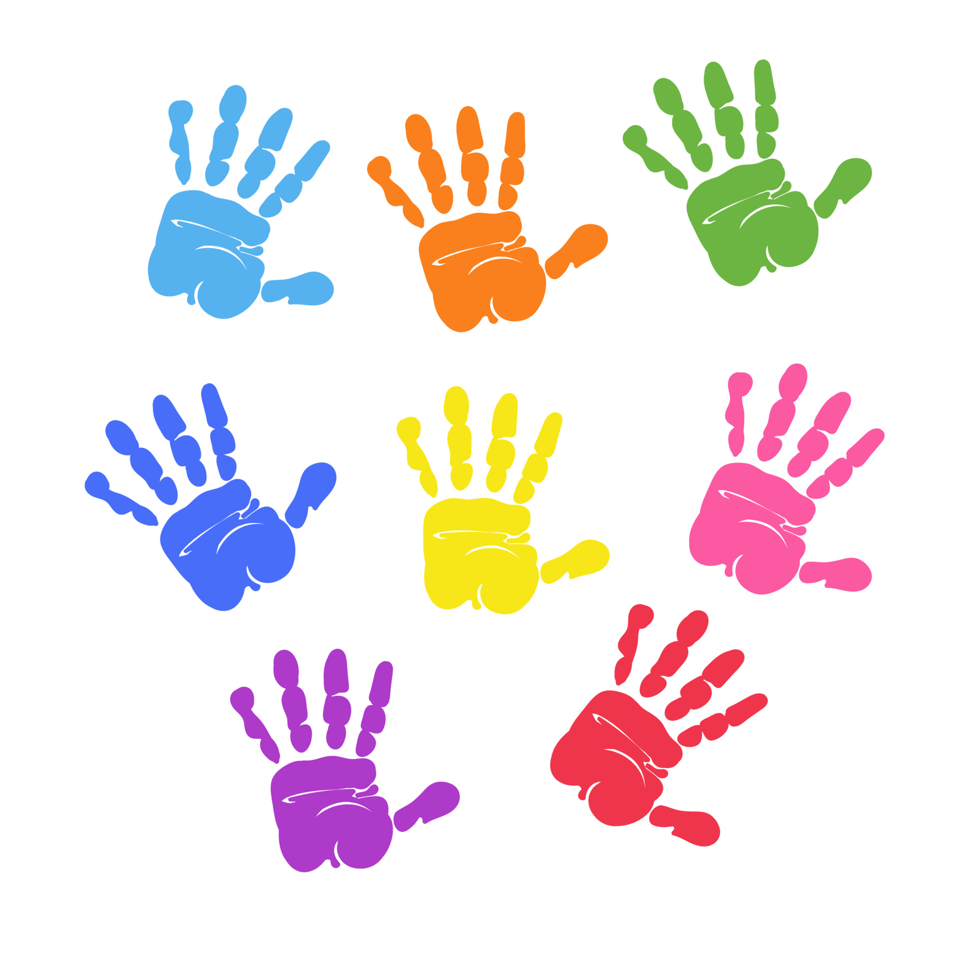 Hand Prints Clip Art At Clker Com Vector Clip Art Onl vrogue co