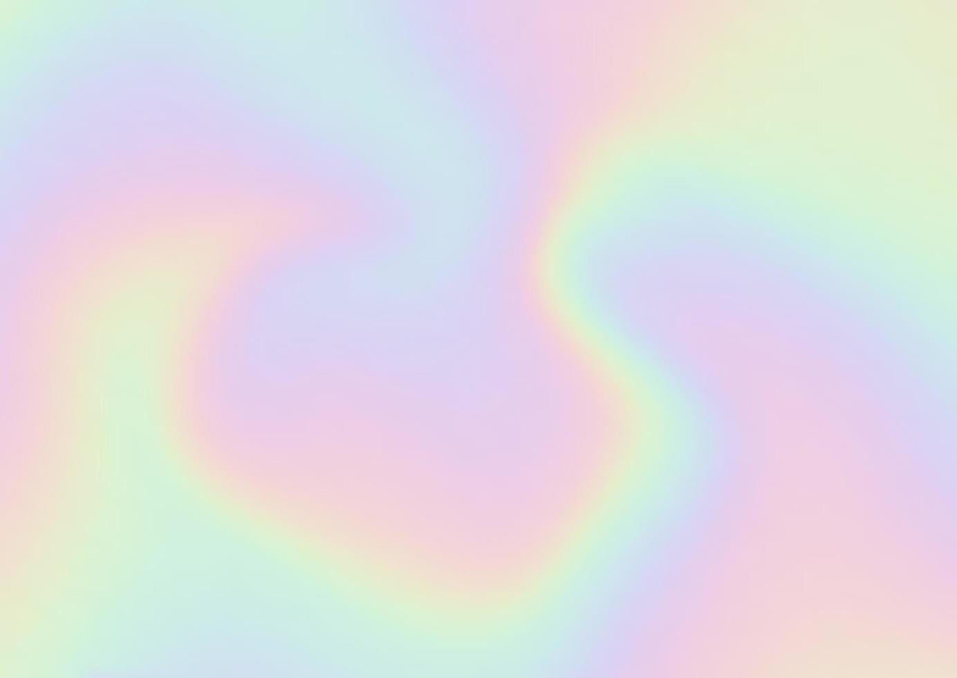Fondo abstracto con un diseño de holograma de color arco iris vector