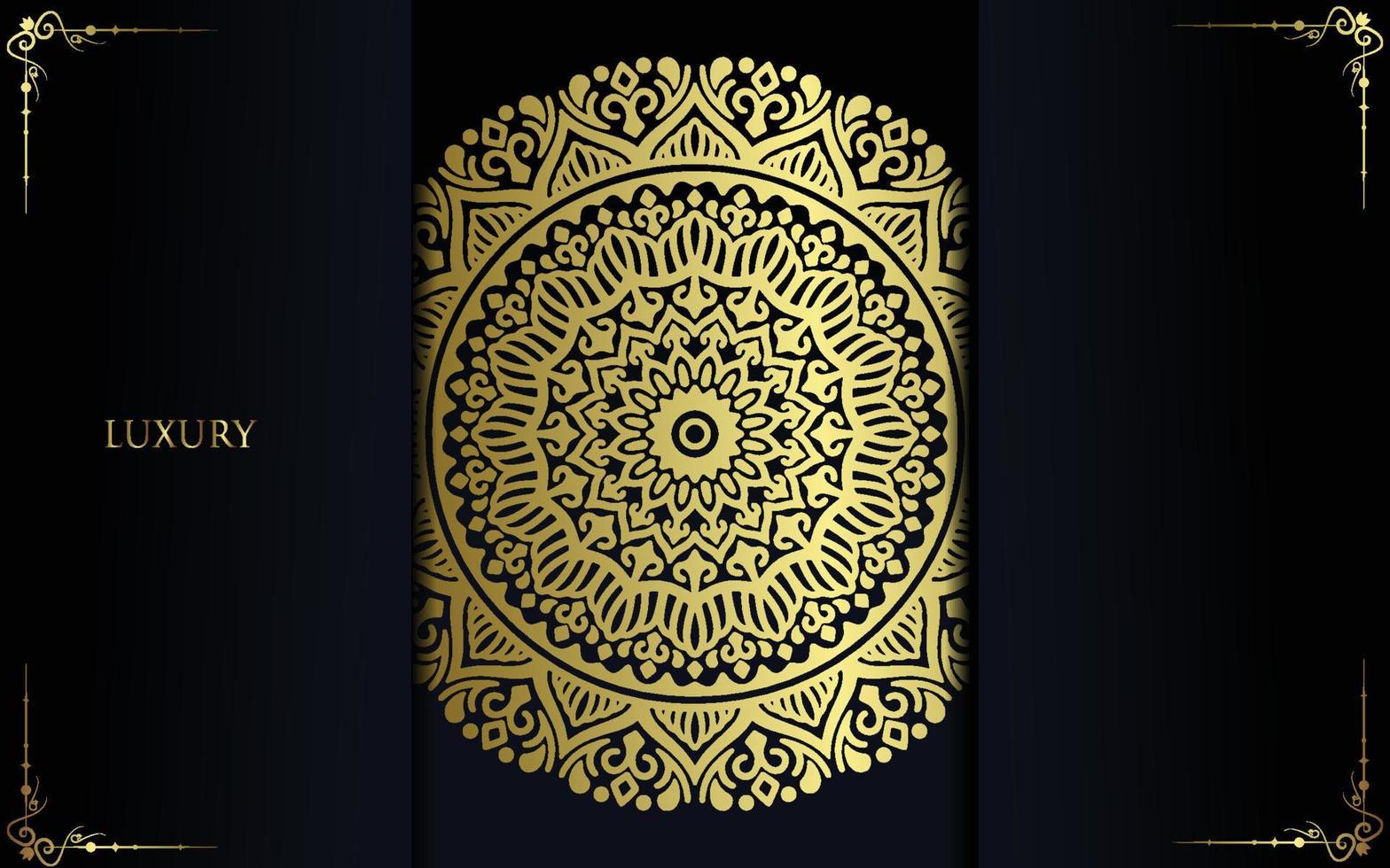 Luxury ornamental mandala background with arabic islamic east pattern style premium vector Free Vecto