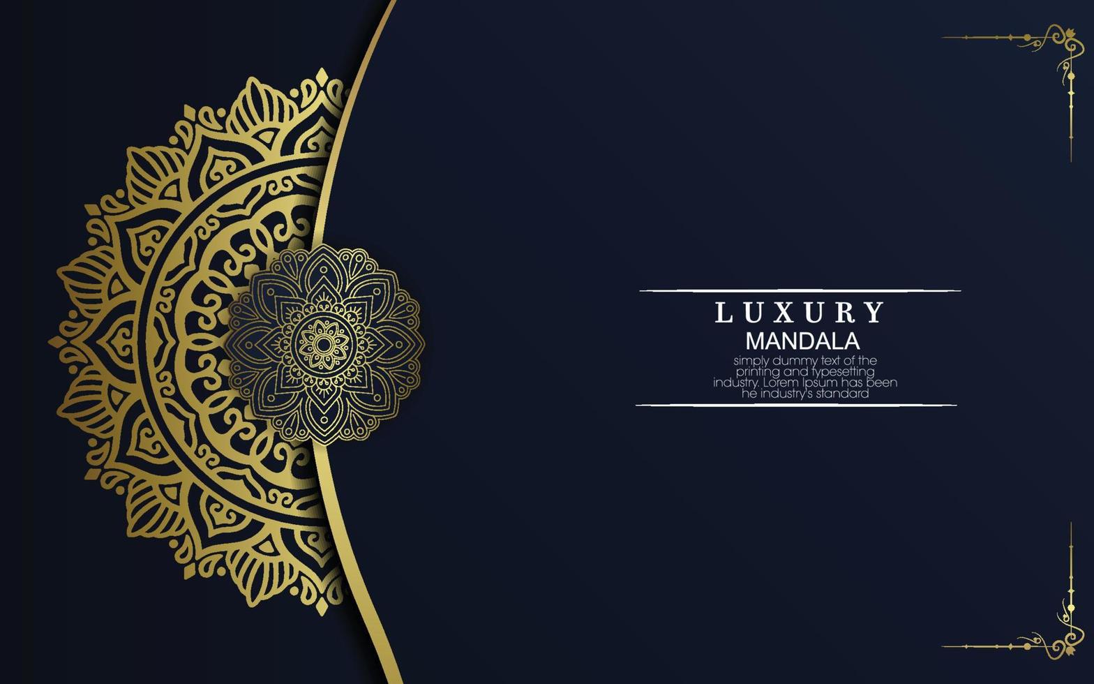 Luxury ornamental mandala background with arabic islamic east pattern style premium vector Free Vecto