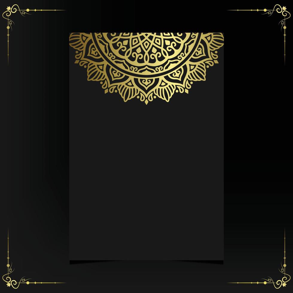 Luxury ornamental mandala background with arabic islamic east pattern style premium vector Free Vecto