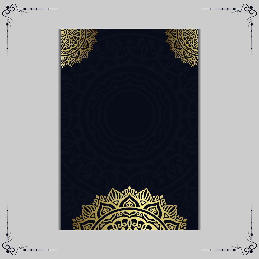 Luxury ornamental mandala background with arabic islamic east pattern style premium vector Free Vecto