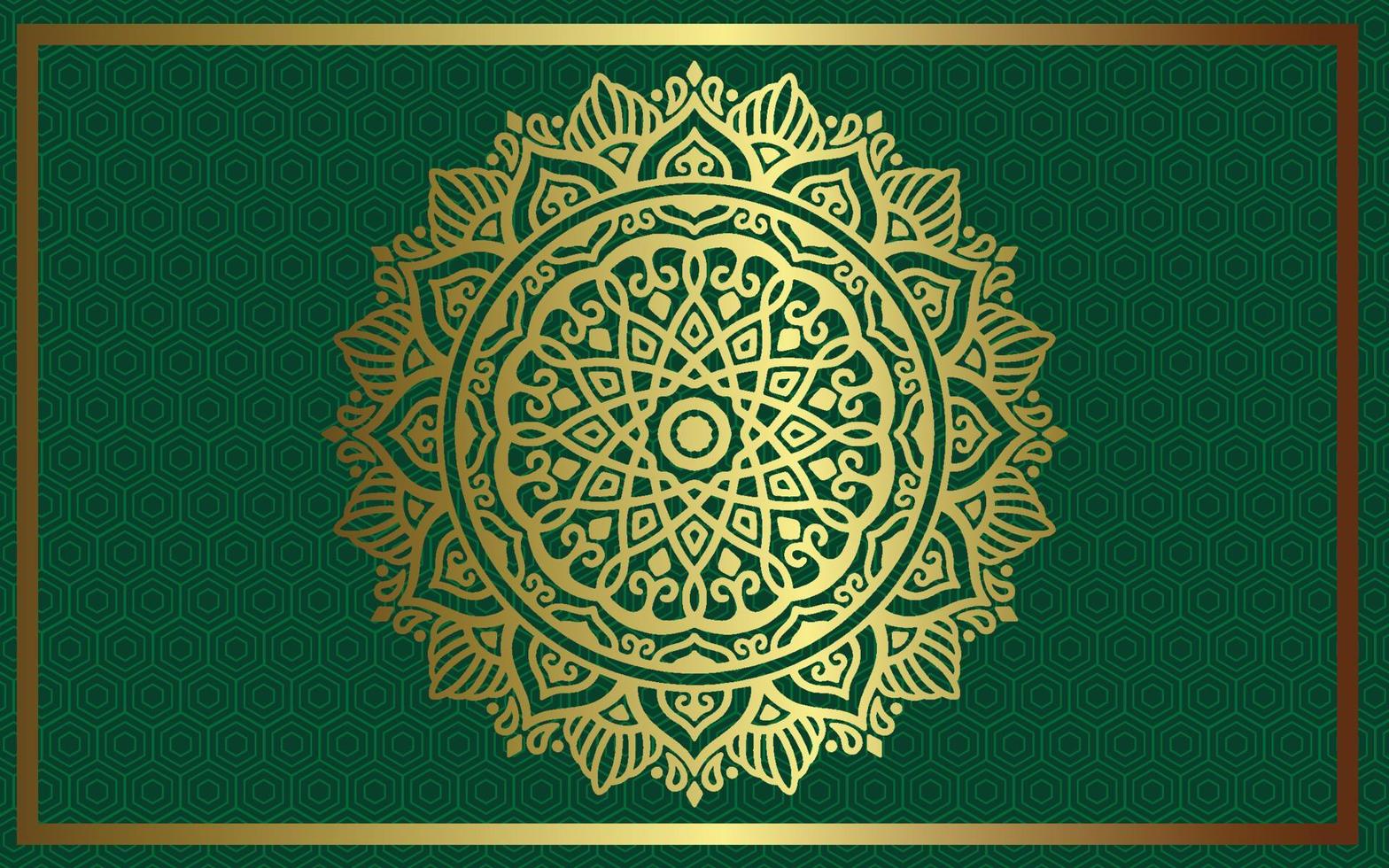 Luxury ornamental mandala background with arabic islamic east pattern style premium vector Free Vecto