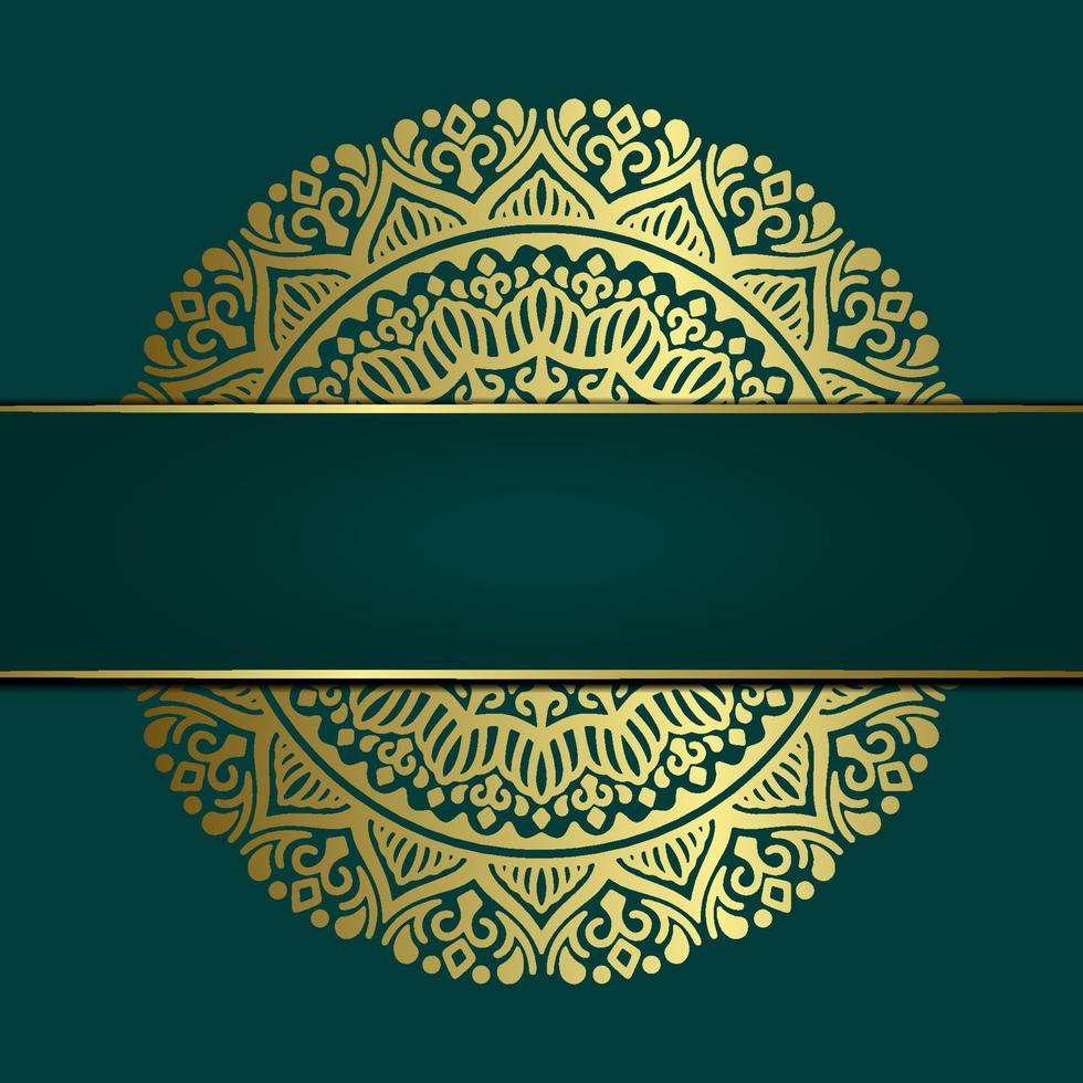 Luxury ornamental mandala background with arabic islamic east pattern style premium vector Free Vecto