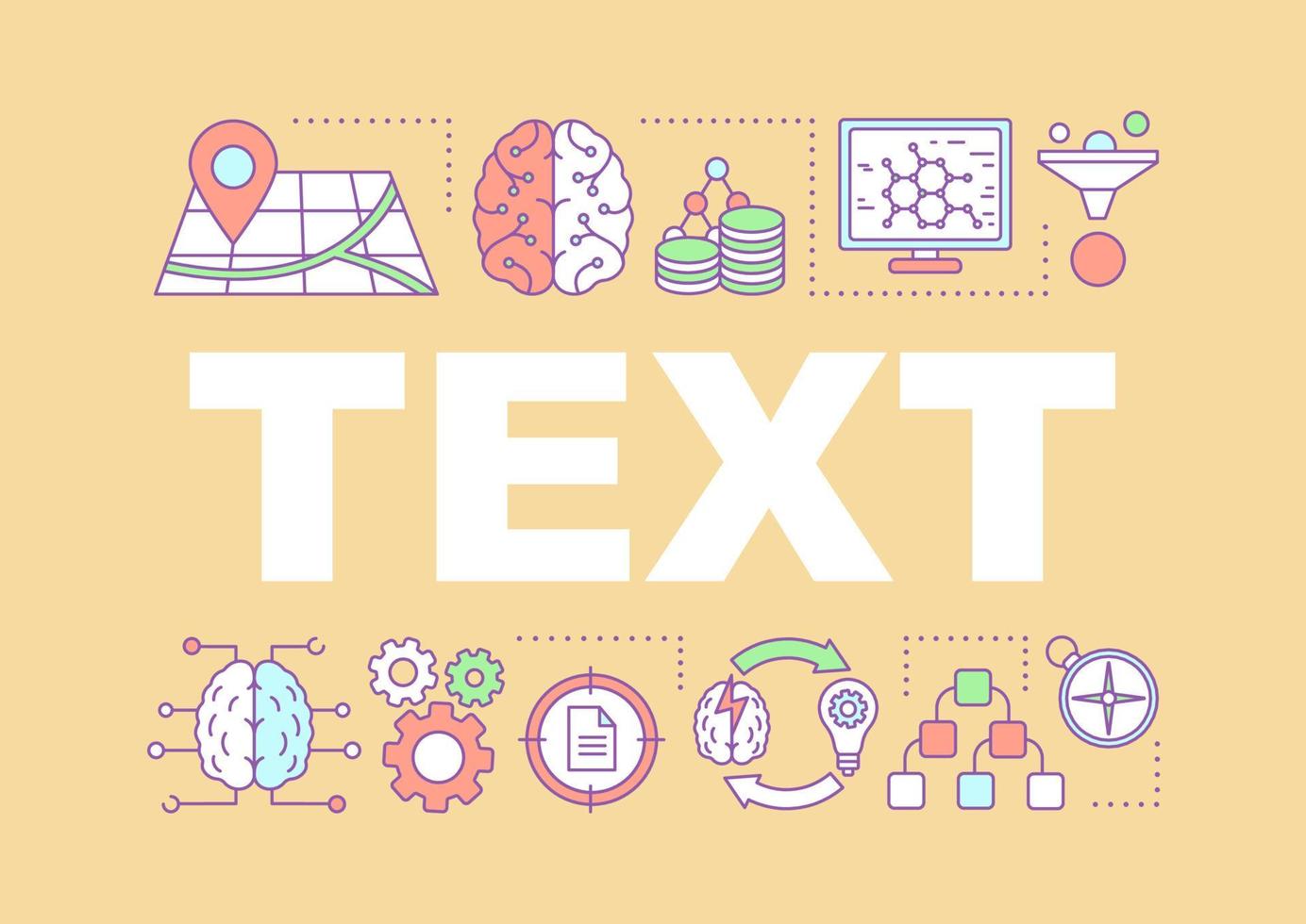 Critical thinking word concepts banner vector