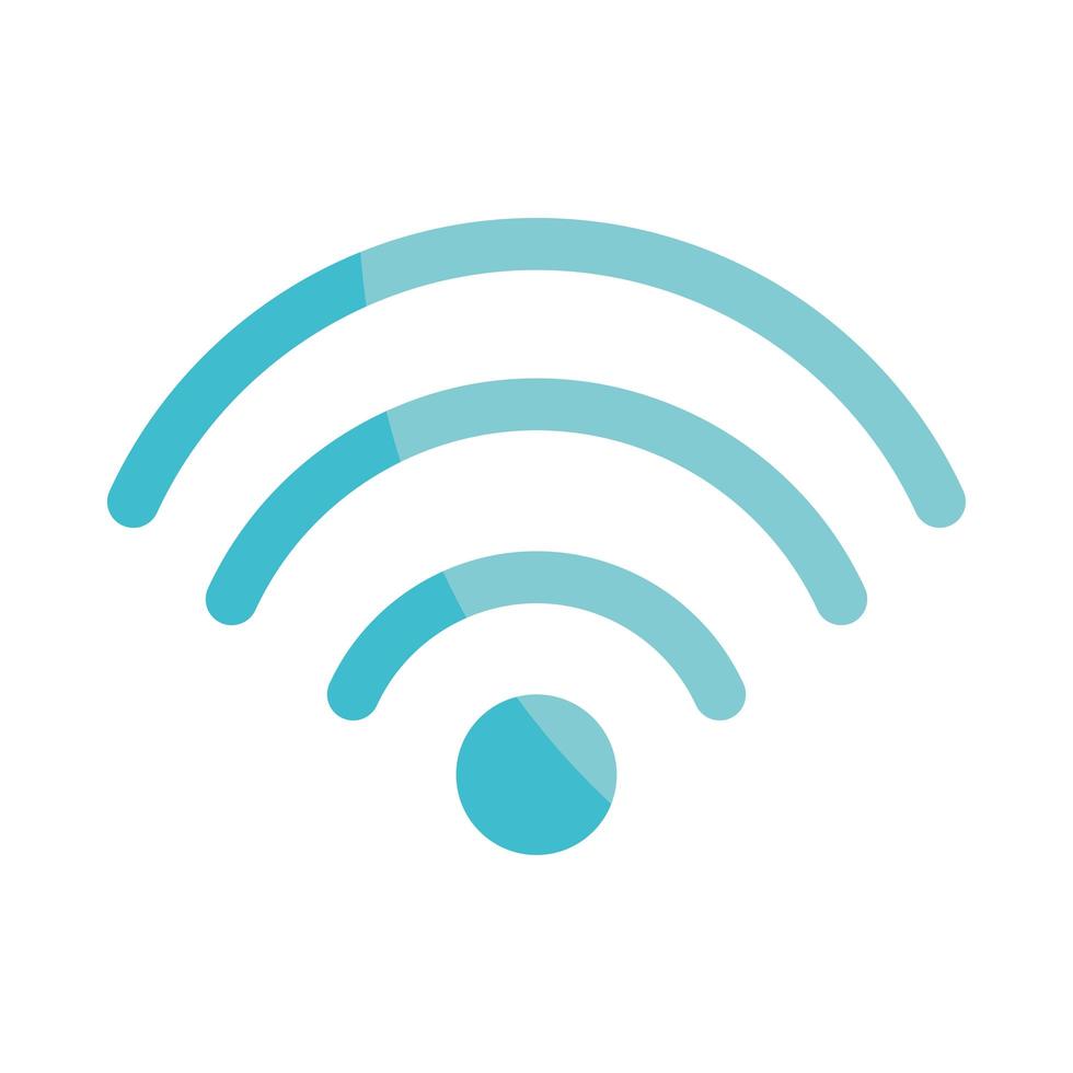 señal de internet wifi vector