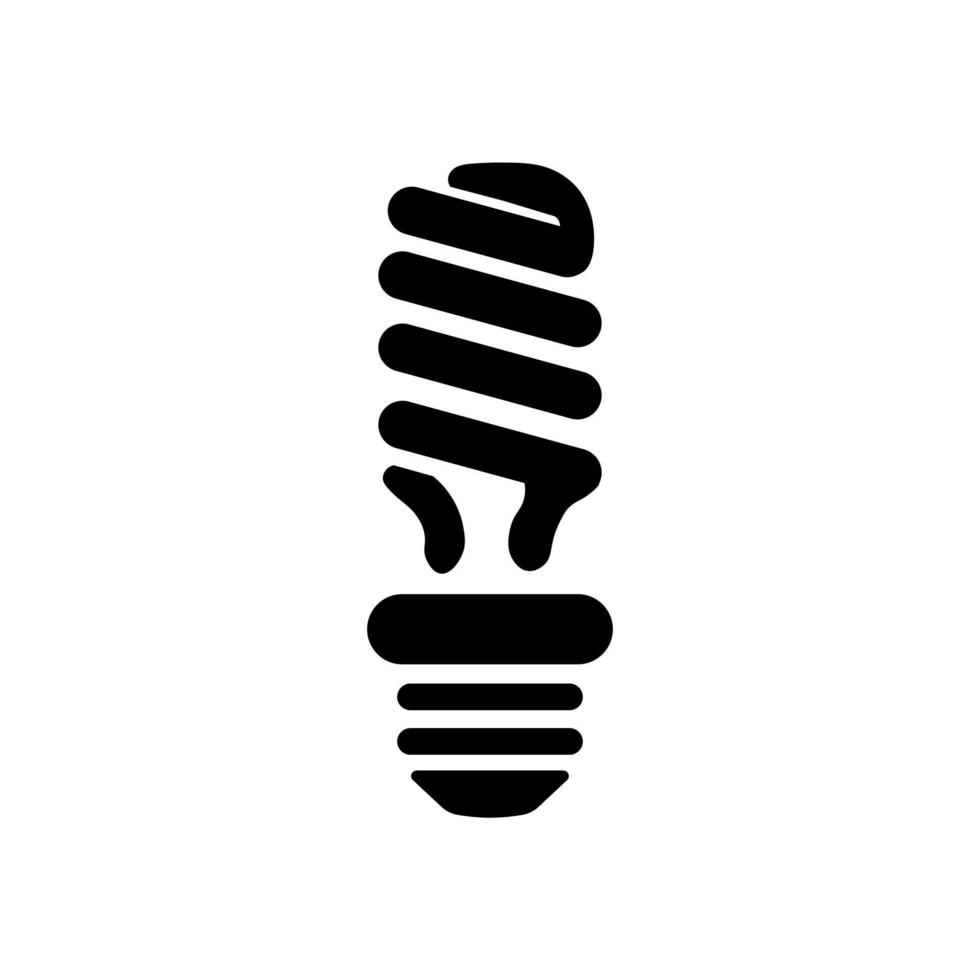 Light bulb or idea and inspiration simple icon vector