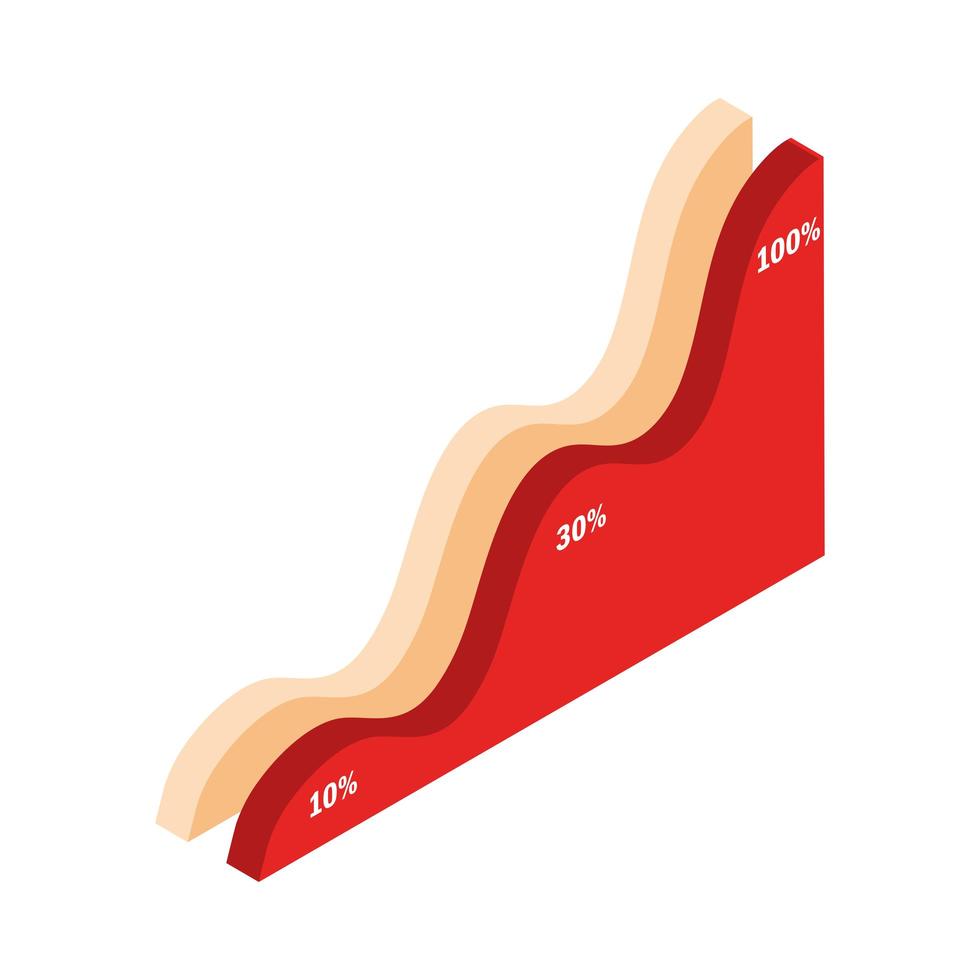 statistics financial analysis vector